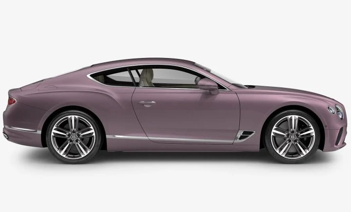 宾利欧陆 24款 4.0T GT V8 配置效果图 · 侧面
